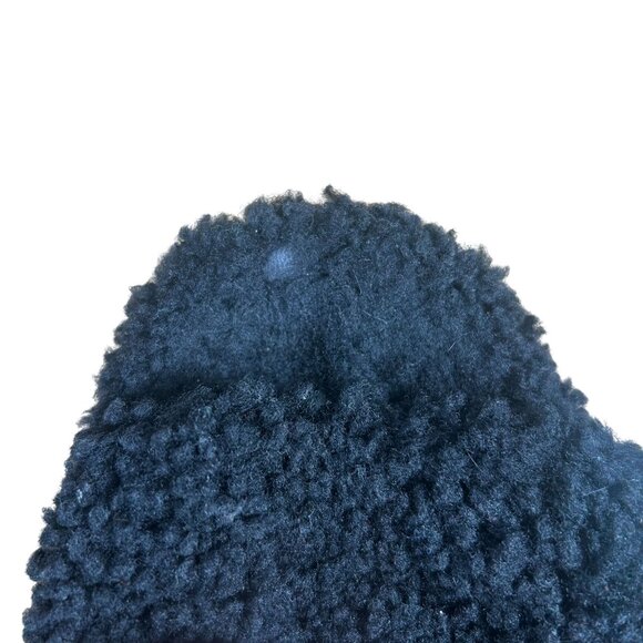 UGG Fluffita Slide Sandals Women's Size 10 in Black Excellent Preloved Condition - Picture 9 of 10